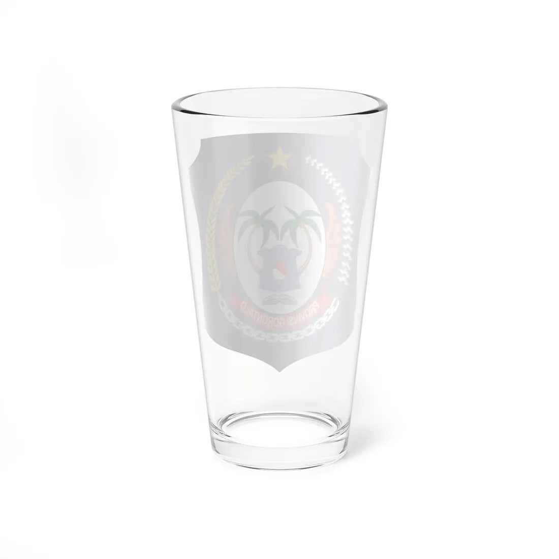 Coat of arms of Gorontalo (Indonesia) (Coat of Arms) Pint Glass 16oz - Go Mug Yourself
