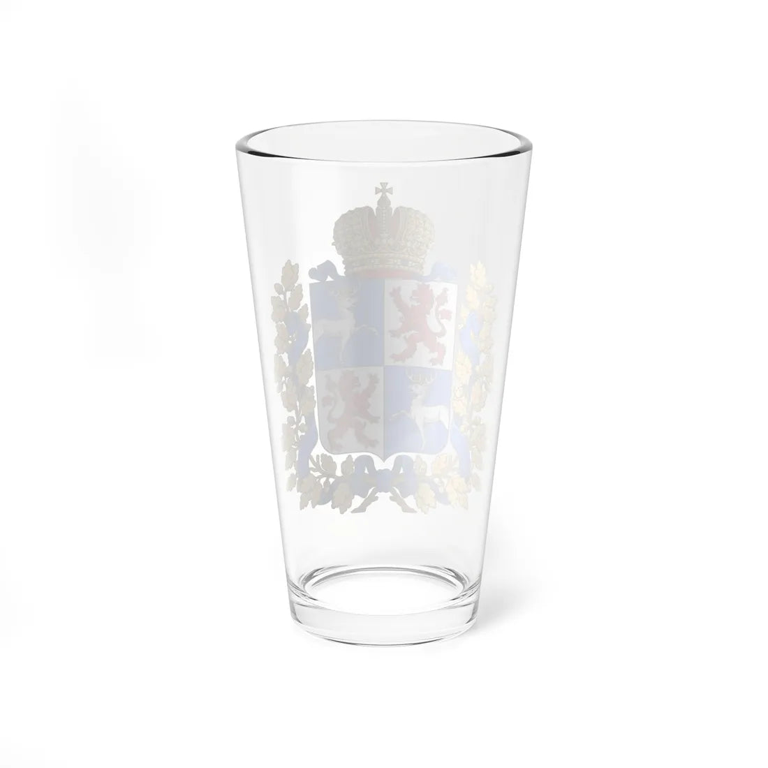 Coat of arms of Governorate of Courland (Latvia) (Coat of Arms) Pint Glass 16oz - Go Mug Yourself
