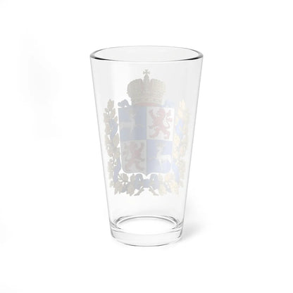 Coat of arms of Governorate of Courland (Latvia) (Coat of Arms) Pint Glass 16oz - Go Mug Yourself