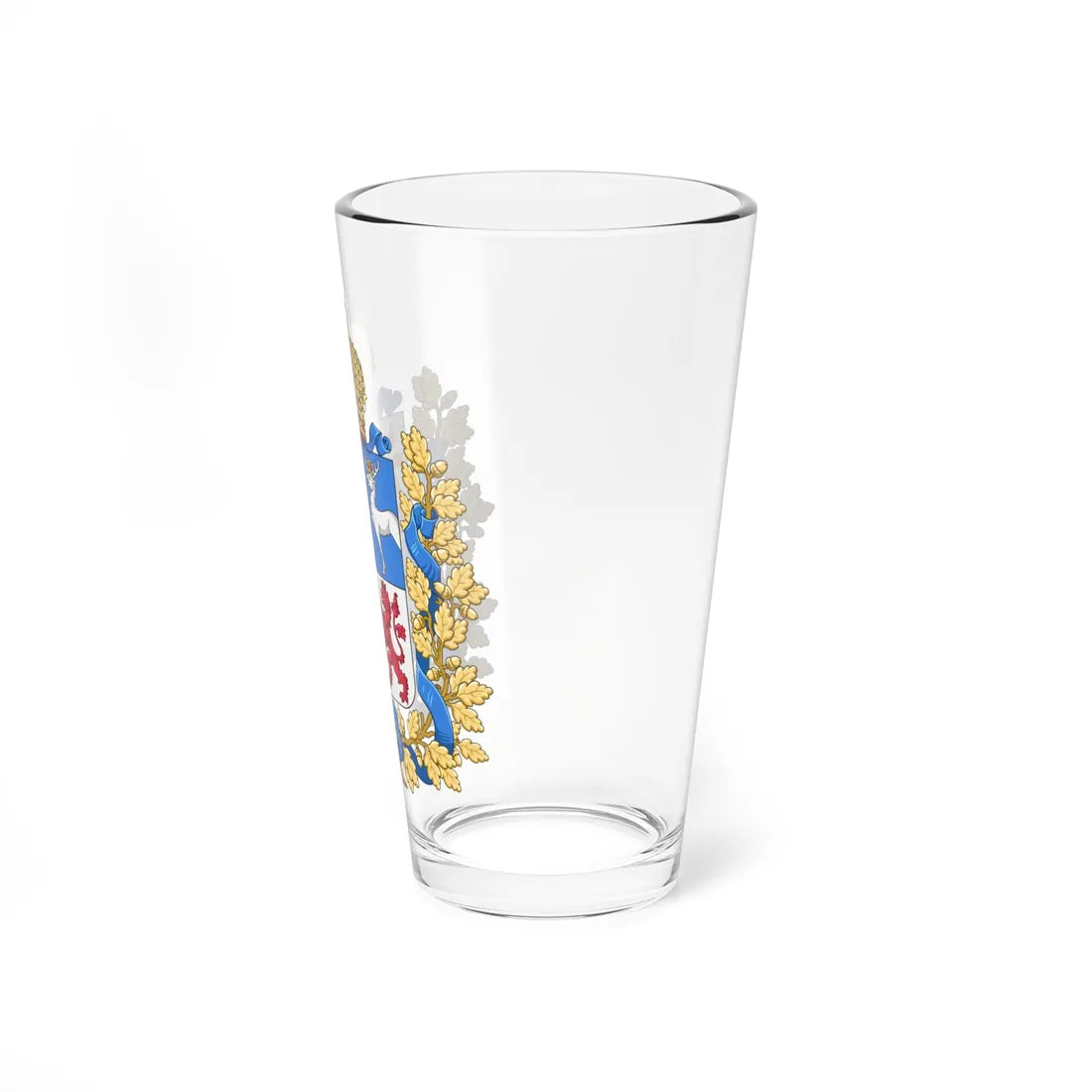 Coat of arms of Governorate of Courland (Latvia) (Coat of Arms) Pint Glass 16oz - Go Mug Yourself