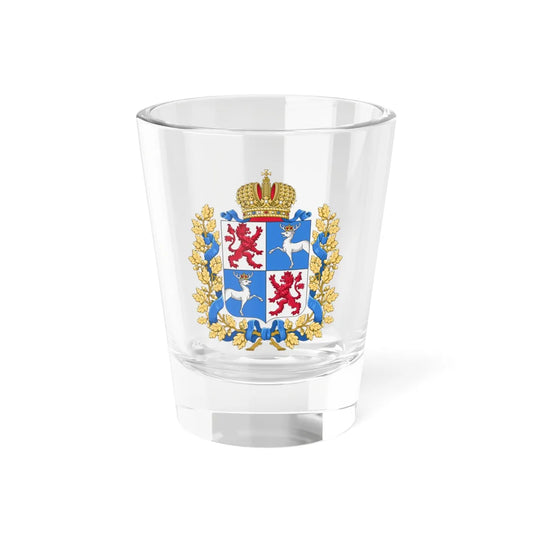 Coat of arms of Governorate of Courland (Russia) (Coat of Arms) Shot Glass 1.5oz 1.5oz - Go Mug Yourself