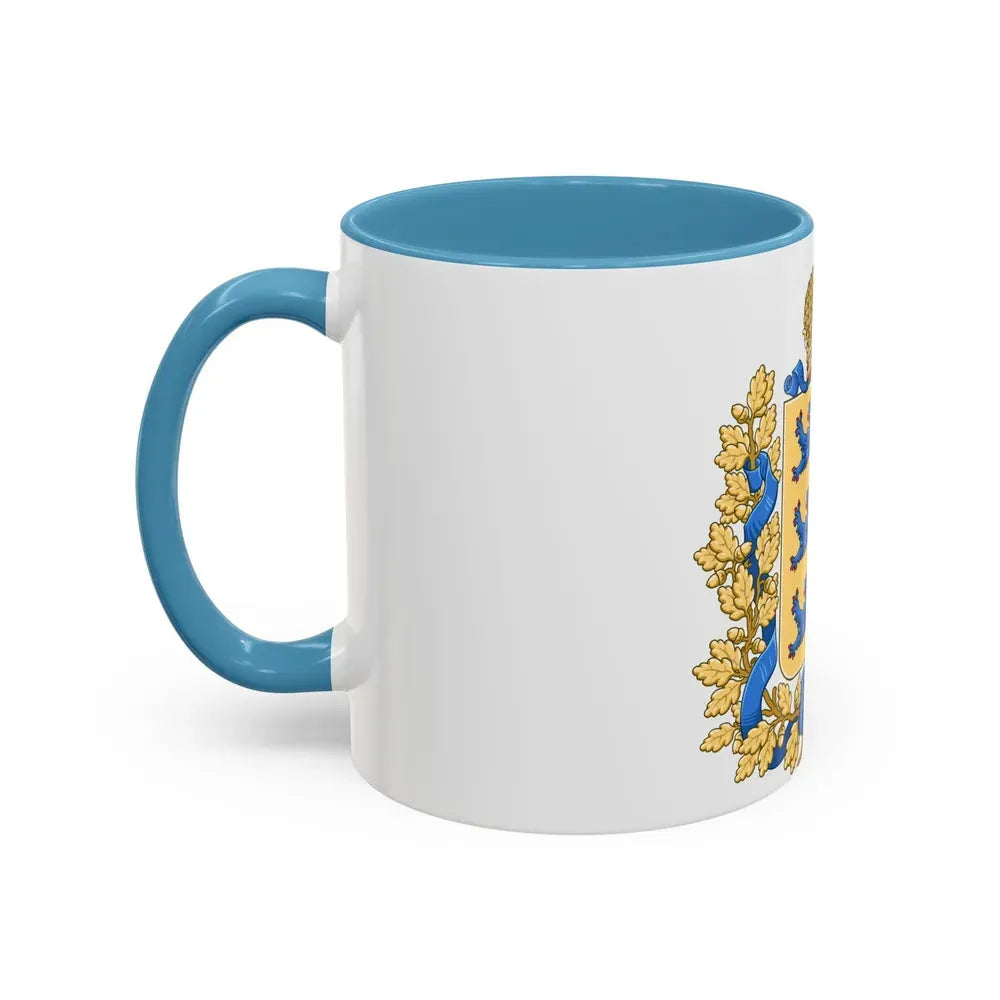 Coat of arms of Governorate of Estonia - Accent Coffee Mug - Go Mug Yourself