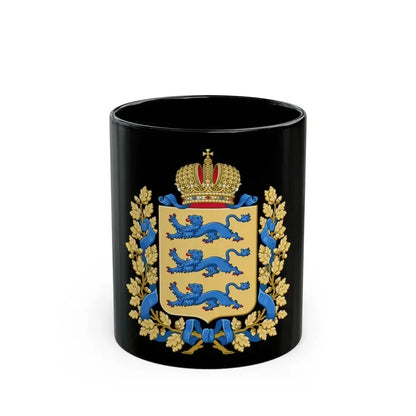 Coat of arms of Governorate of Estonia - Black Coffee Mug 11oz - Go Mug Yourself