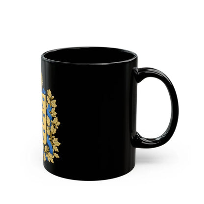 Coat of arms of Governorate of Estonia - Black Coffee Mug-Go Mug Yourself