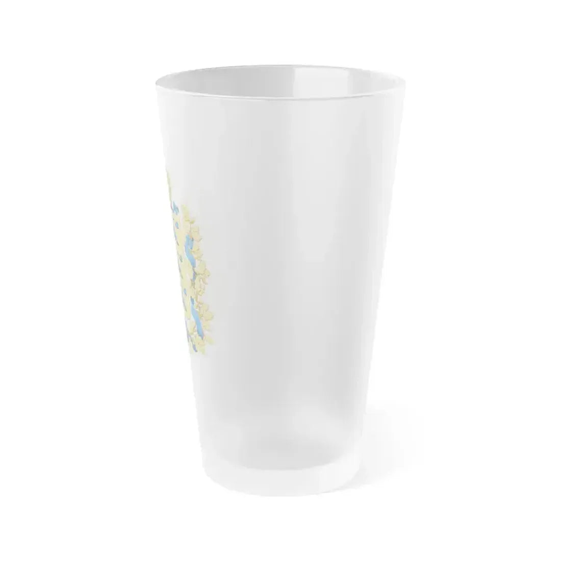 Coat of arms of Governorate of Estonia - Frosted Pint Glass 16oz - Go Mug Yourself