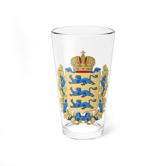 Coat of arms of Governorate of Estonia - Pint Glass 16oz 16oz - Go Mug Yourself