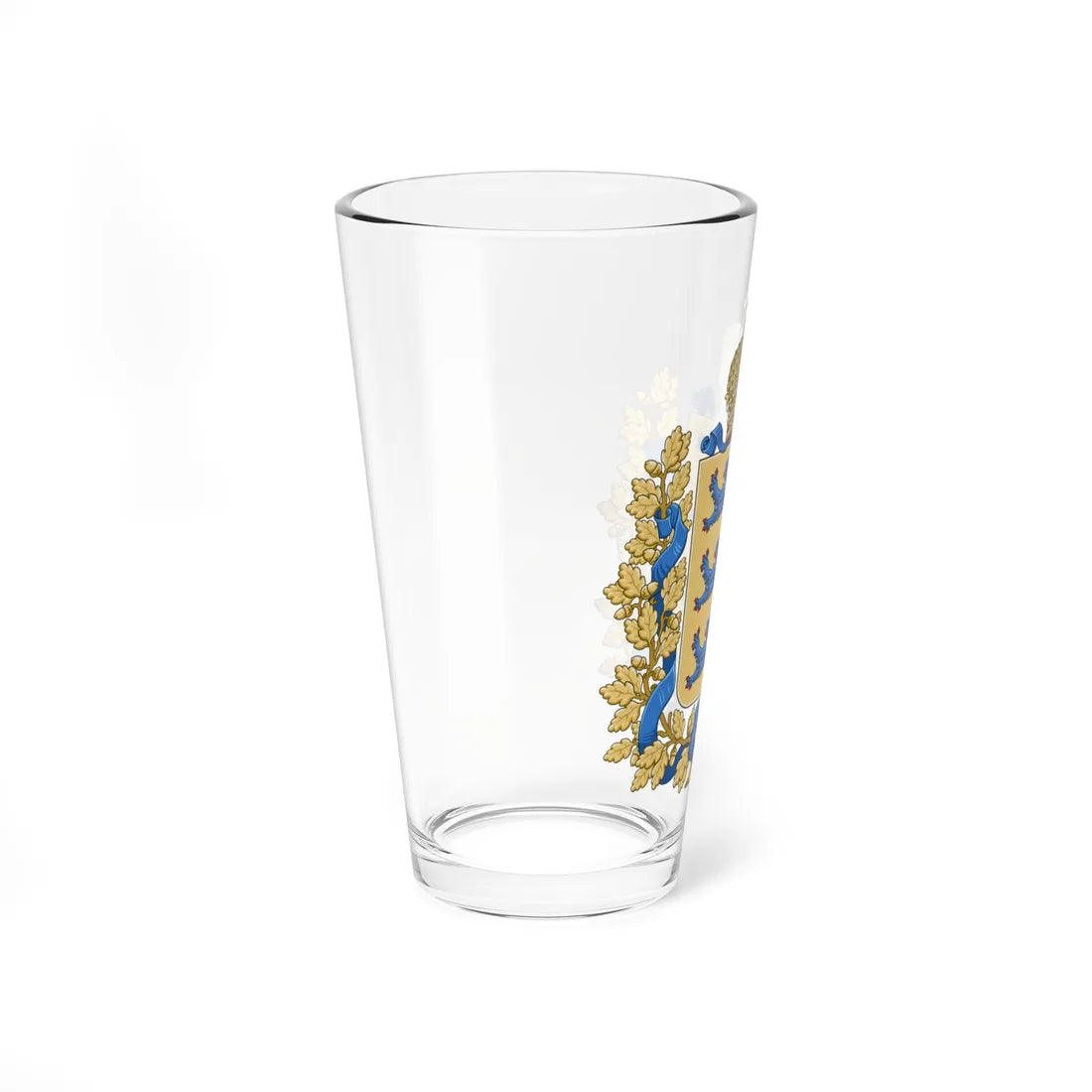 Coat of arms of Governorate of Estonia (Russia) (Coat of Arms) Pint Glass 16oz - Go Mug Yourself