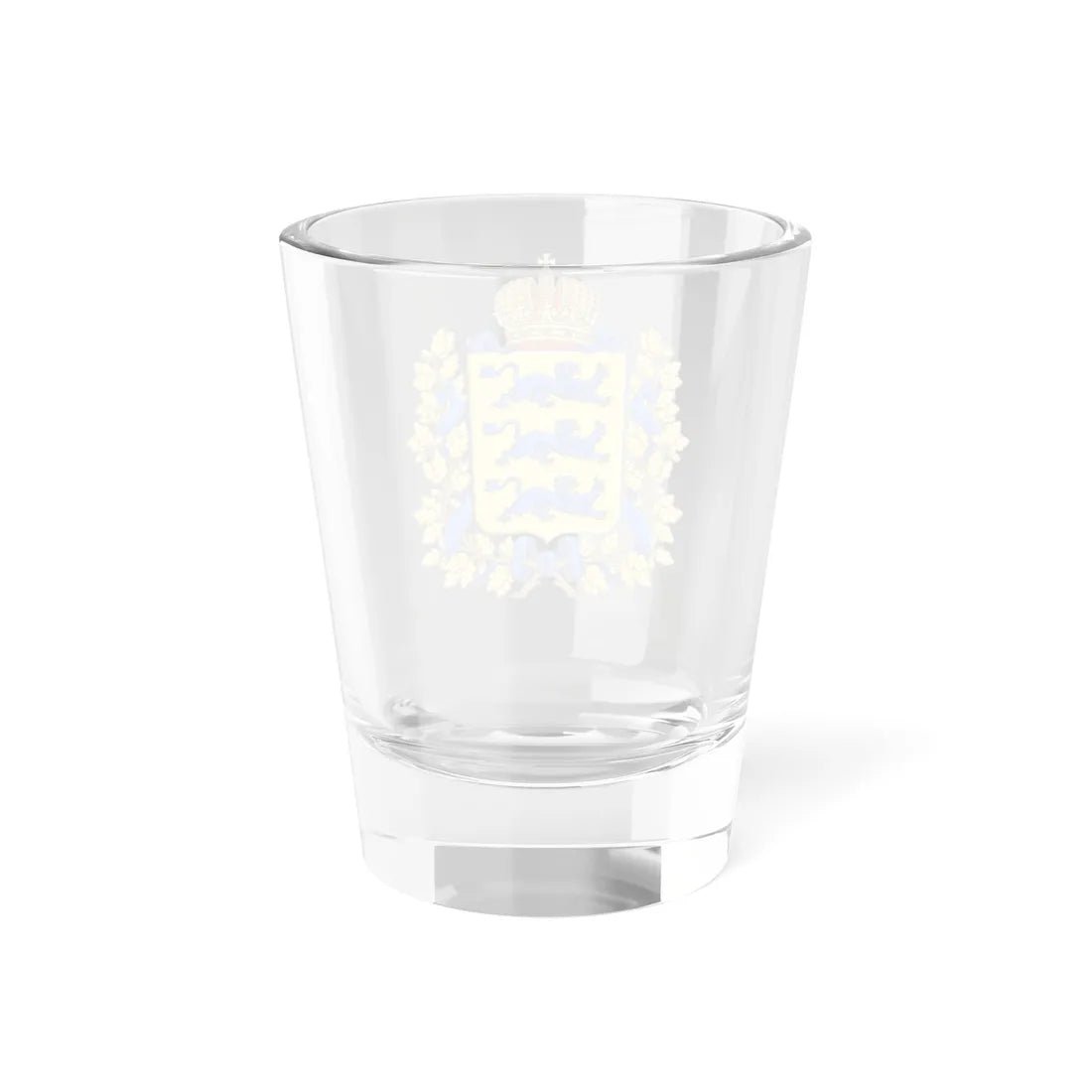 Coat of arms of Governorate of Estonia (Russia) (Coat of Arms) Shot Glass 1.5oz - Go Mug Yourself