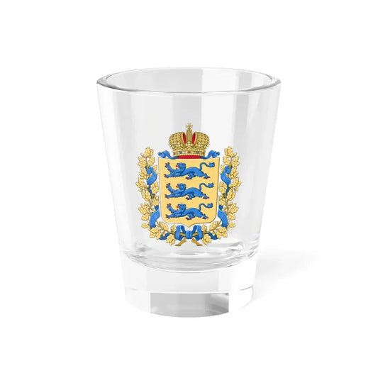 Coat of arms of Governorate of Estonia - Shot Glass 1.5oz 1.5oz - Go Mug Yourself