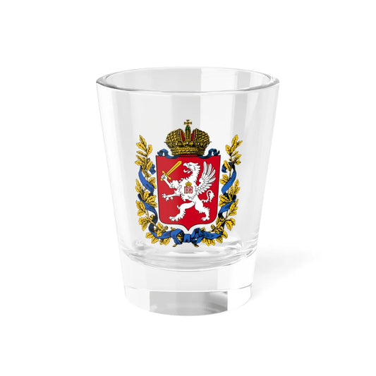 Coat of arms of Governorate of Livonia 1856 (Latvia) (Coat of Arms) Shot Glass 1.5oz 1.5oz - Go Mug Yourself