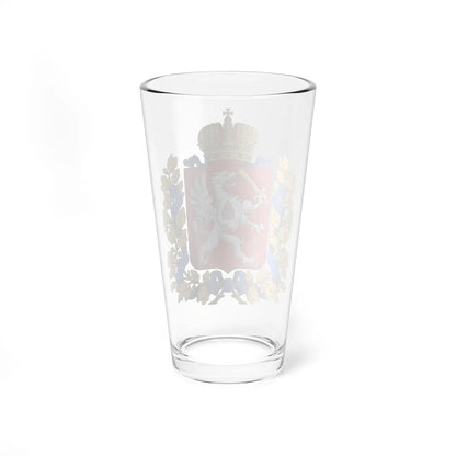 Coat of arms of Governorate of Livonia (Latvia) (Coat of Arms) Pint Glass 16oz - Go Mug Yourself