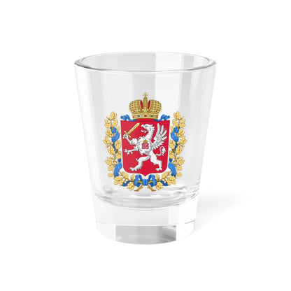Coat of arms of Governorate of Livonia (Latvia) (Coat of Arms) Shot Glass 1.5oz 1.5oz - Go Mug Yourself