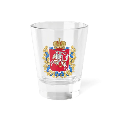 Coat of arms of Governorate of Vilna (Russia) (Coat of Arms) Shot Glass 1.5oz 1.5oz - Go Mug Yourself