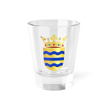 Coat of arms of Graafstroom (Netherlands) (Coat of Arms) Shot Glass 1.5oz 1.5oz - Go Mug Yourself