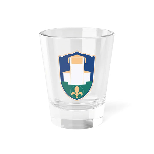 Coat of arms of Gradačac (Bosnia and Herzegovina) (Coat of Arms) Shot Glass 1.5oz 1.5oz - Go Mug Yourself
