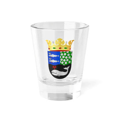 Coat of arms of Graft-De Rijp (Netherlands) (Coat of Arms) Shot Glass 1.5oz 1.5oz - Go Mug Yourself