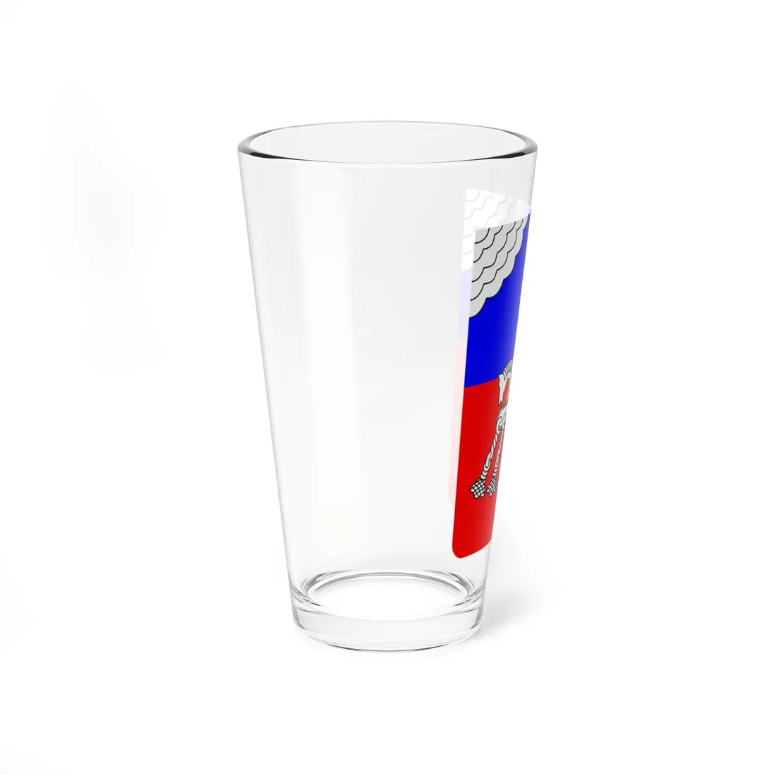 Coat of Arms of Grakhovo rayon Udmurtia (Russia) (Coat of Arms) Pint Glass 16oz - Go Mug Yourself