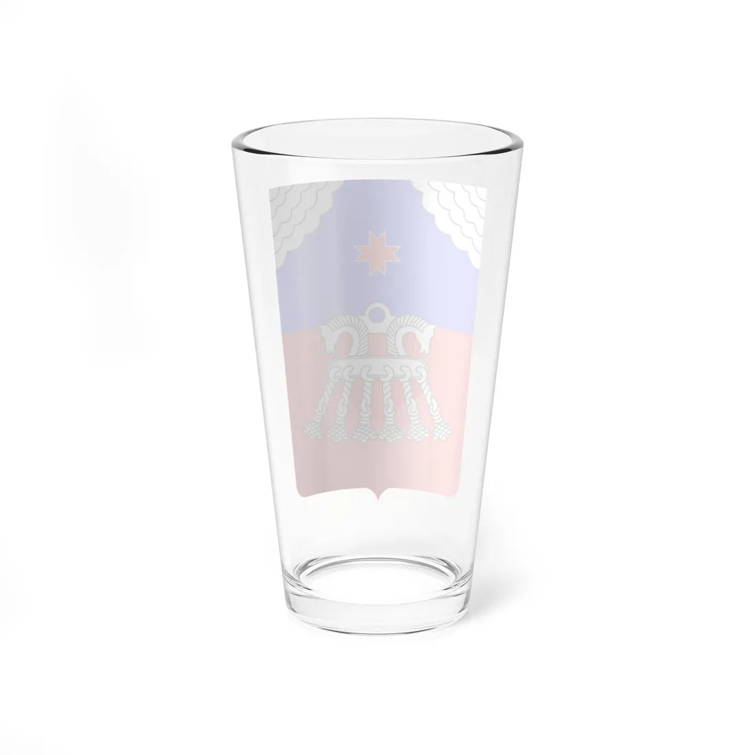 Coat of Arms of Grakhovo rayon Udmurtia (Russia) (Coat of Arms) Pint Glass 16oz - Go Mug Yourself