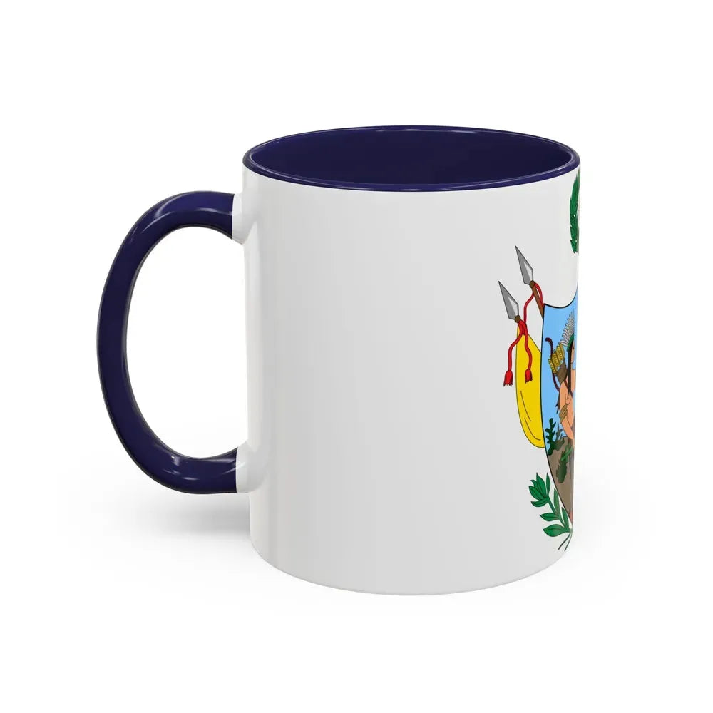 Coat of arms of Gran Colombia (1819) - Accent Coffee Mug - Go Mug Yourself
