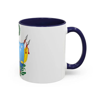 Coat of arms of Gran Colombia (1819) - Accent Coffee Mug - Go Mug Yourself
