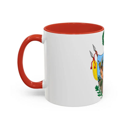 Coat of arms of Gran Colombia (1819) - Accent Coffee Mug - Go Mug Yourself