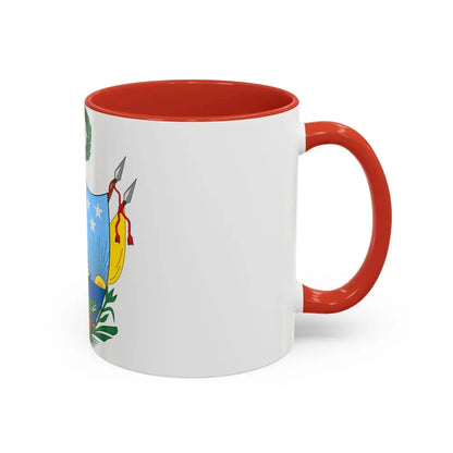 Coat of arms of Gran Colombia (1819) - Accent Coffee Mug - Go Mug Yourself