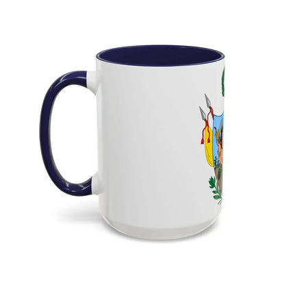 Coat of arms of Gran Colombia (1819) - Accent Coffee Mug - Go Mug Yourself