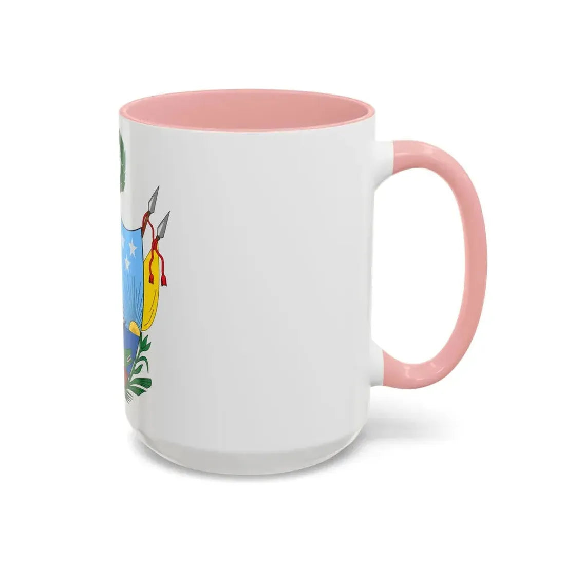 Coat of arms of Gran Colombia (1819) - Accent Coffee Mug - Go Mug Yourself