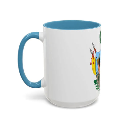 Coat of arms of Gran Colombia (1819) - Accent Coffee Mug - Go Mug Yourself