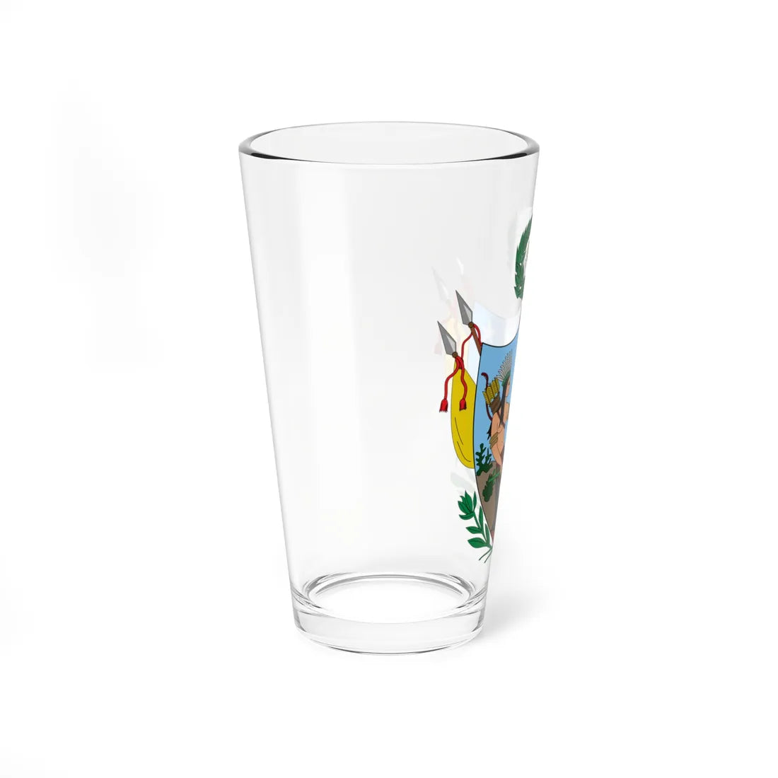 Coat of arms of Gran Colombia 1819 (Colombia) (Coat of Arms) Pint Glass 16oz - Go Mug Yourself