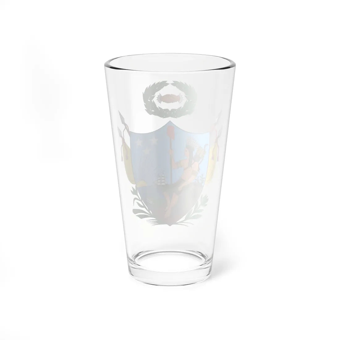 Coat of arms of Gran Colombia 1819 (Colombia) (Coat of Arms) Pint Glass 16oz - Go Mug Yourself