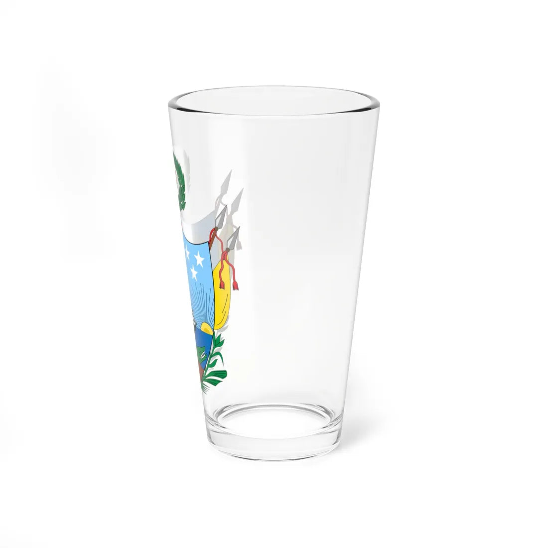 Coat of arms of Gran Colombia 1819 (Colombia) (Coat of Arms) Pint Glass 16oz - Go Mug Yourself