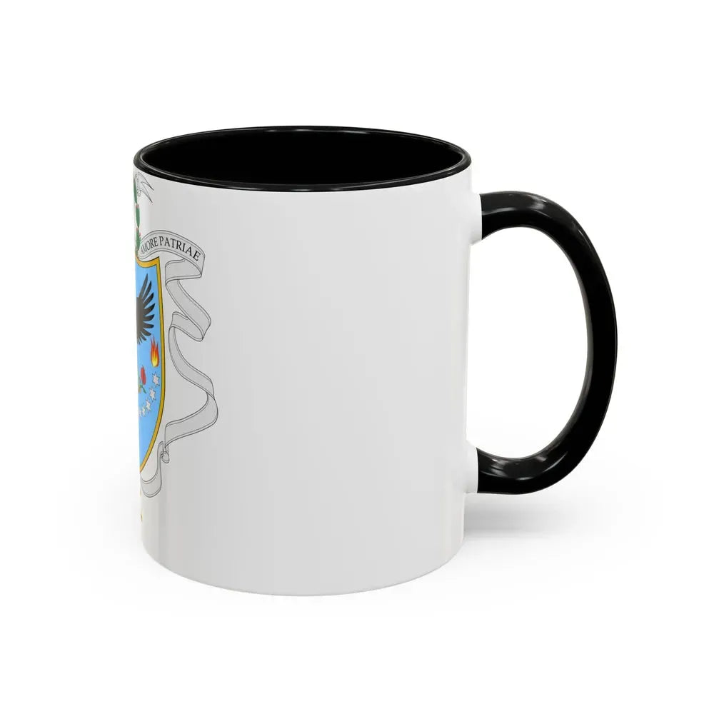 Coat of arms of Gran Colombia (1820) - Accent Coffee Mug - Go Mug Yourself