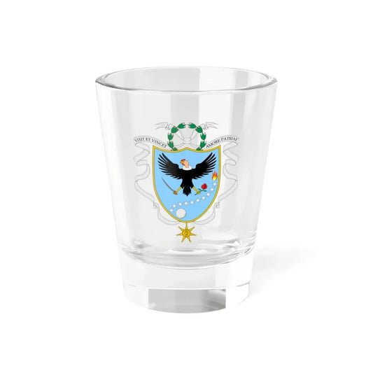 Coat of arms of Gran Colombia (1820) - Shot Glass 1.5oz 1.5oz - Go Mug Yourself