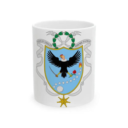 Coat of arms of Gran Colombia (1820) - White Coffee Mug 11oz - Go Mug Yourself