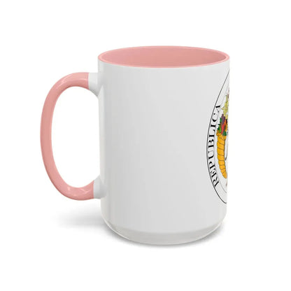 Coat of arms of Gran Colombia (1821) - Accent Coffee Mug - Go Mug Yourself