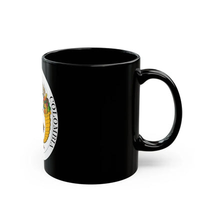 Coat of arms of Gran Colombia (1821) - Black Coffee Mug-Go Mug Yourself