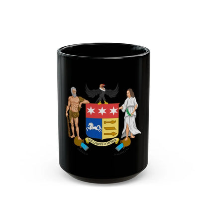 Coat of arms of Gran Colombia (1822 proposal) - Black Coffee Mug-15oz-Go Mug Yourself