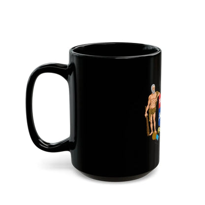 Coat of arms of Gran Colombia (1822 proposal) - Black Coffee Mug-Go Mug Yourself