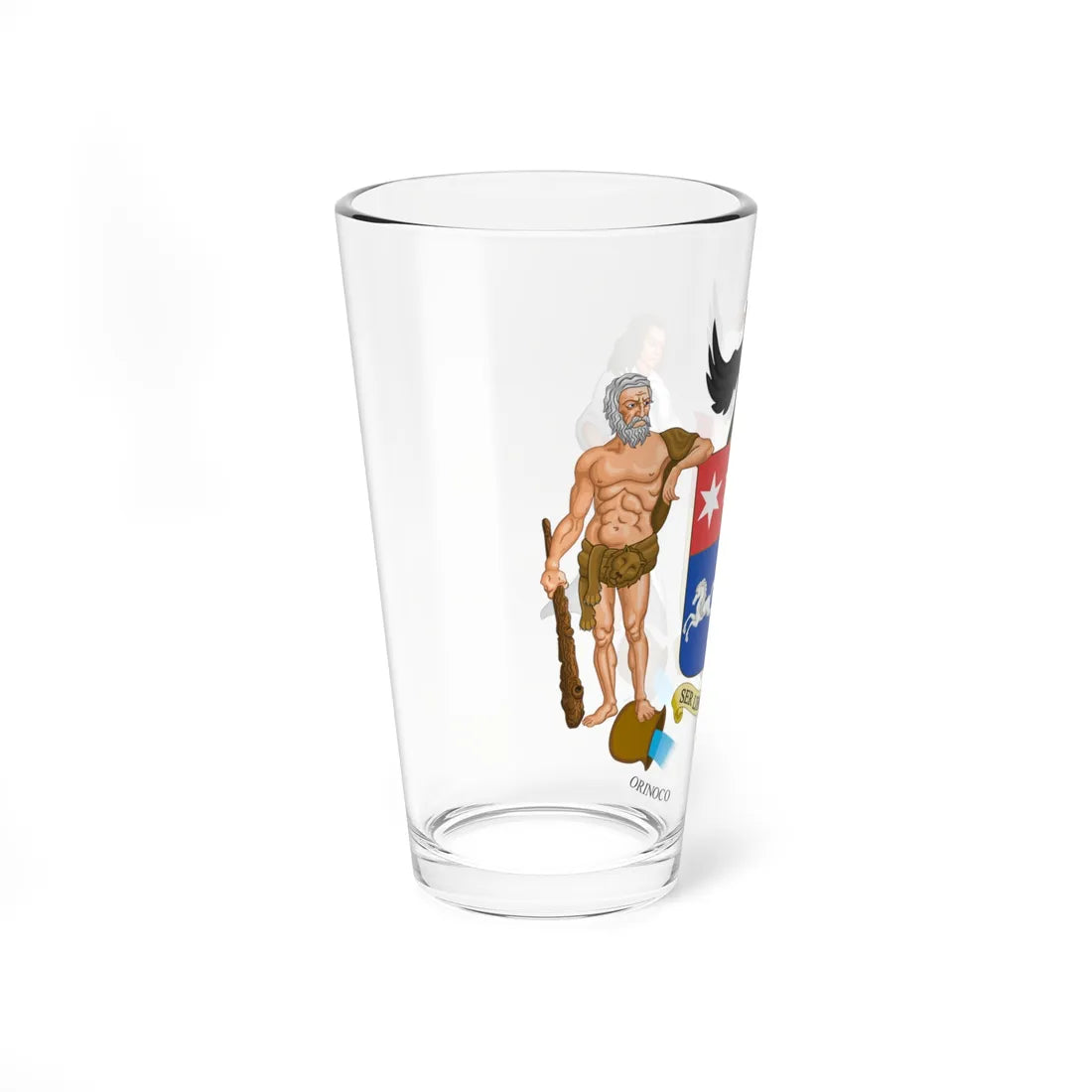 Coat of arms of Gran Colombia 1822 proposal (Colombia) (Coat of Arms) Pint Glass 16oz - Go Mug Yourself