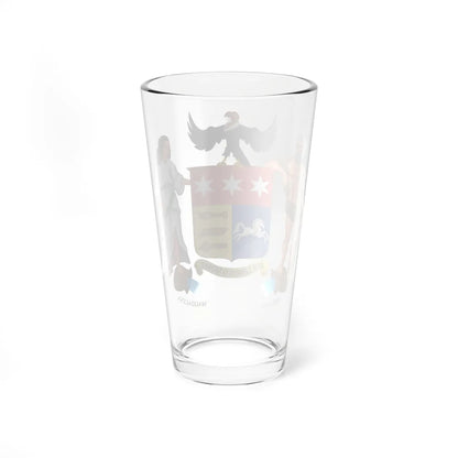 Coat of arms of Gran Colombia 1822 proposal (Colombia) (Coat of Arms) Pint Glass 16oz - Go Mug Yourself
