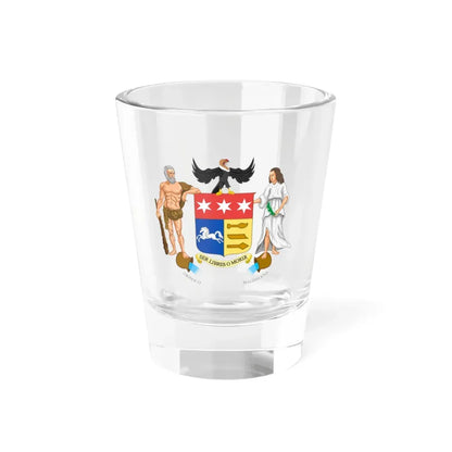 Coat of arms of Gran Colombia (1822 proposal) - Shot Glass 1.5oz 1.5oz - Go Mug Yourself