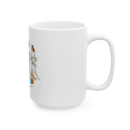 Coat of arms of Gran Colombia (1822 proposal) - White Coffee Mug-Go Mug Yourself