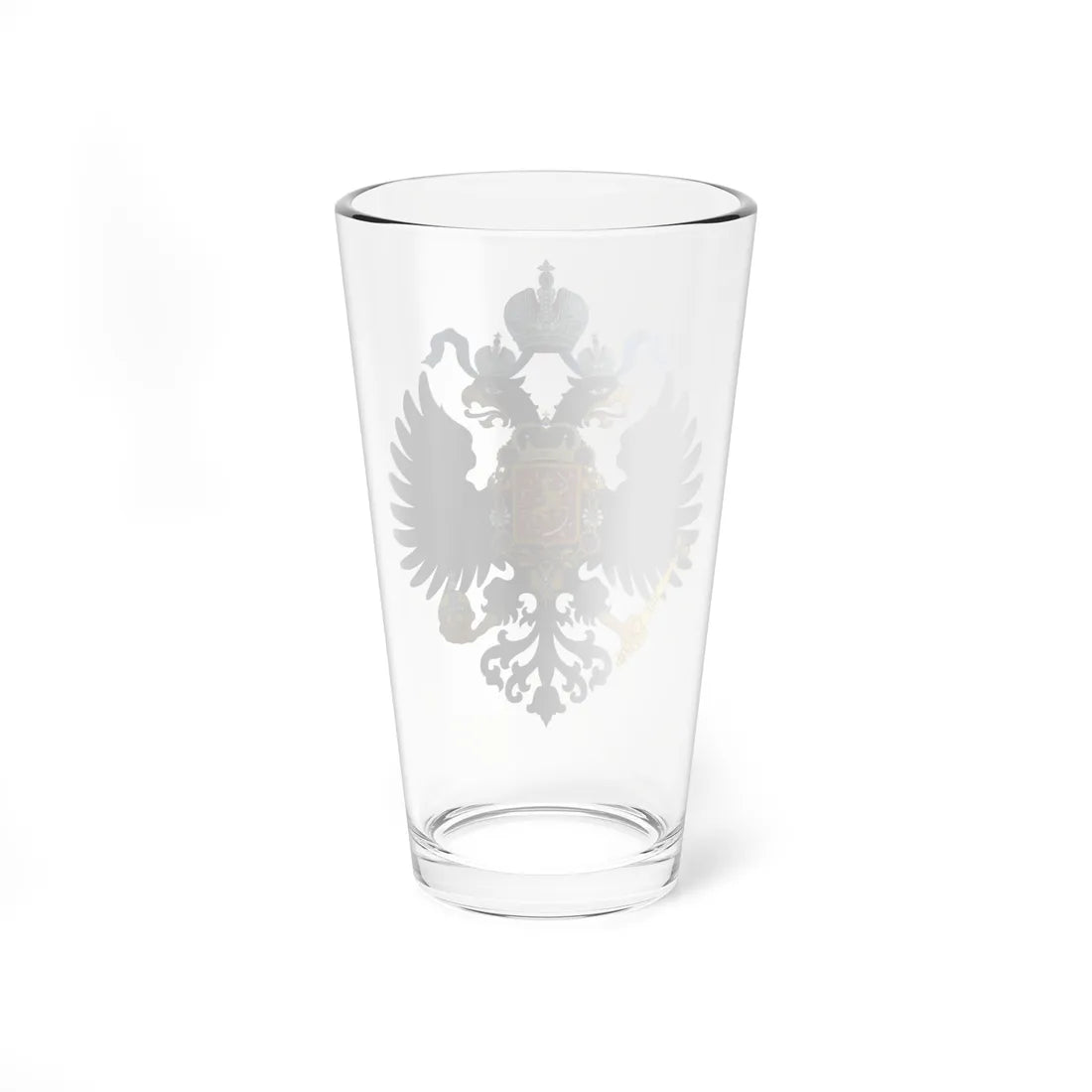 Coat of Arms of Grand Duchy of Finland-holding sabre (Russia) (Coat of Arms) Pint Glass 16oz - Go Mug Yourself