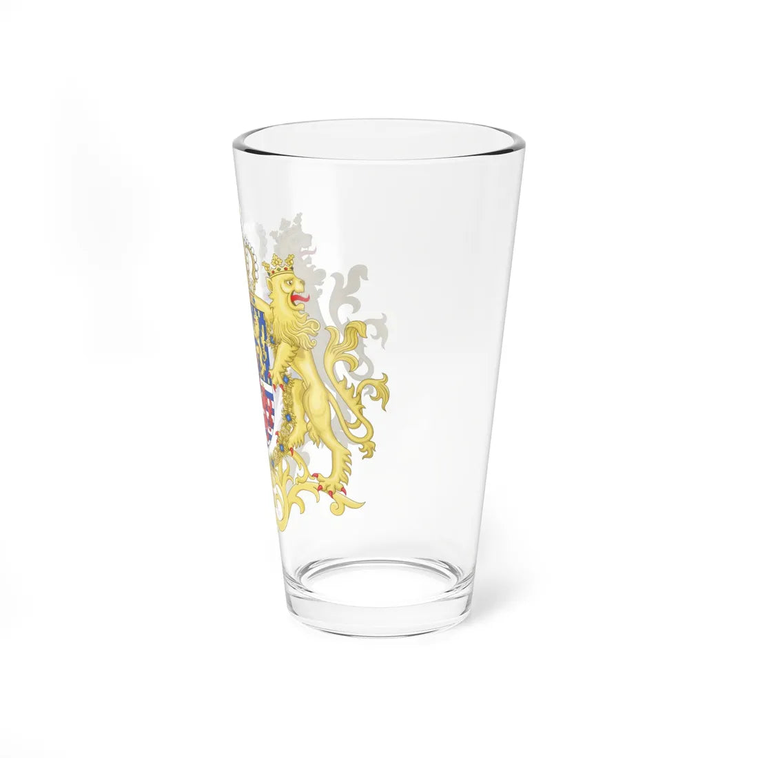 Coat of Arms of Grand Duke of Luxembourg Golden Fleece Variant (Luxembourg) (Coat of Arms) Pint Glass 16oz - Go Mug Yourself