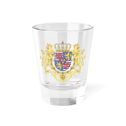 Coat of Arms of Grand Duke of Luxembourg Golden Fleece Variant (Luxembourg) (Coat of Arms) Shot Glass 1.5oz 1.5oz - Go Mug Yourself