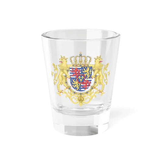 Coat of Arms of Grand Duke of Luxembourg Golden Fleece Variant (Luxembourg) (Coat of Arms) Shot Glass 1.5oz 1.5oz - Go Mug Yourself