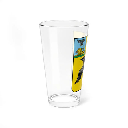 Coat of Arms of Grayvoron 1995 (Russia) (Coat of Arms) Pint Glass 16oz - Go Mug Yourself