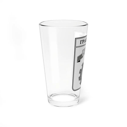 Coat of Arms of Grayvoron Belgorod oblat soviet (Russia) (Coat of Arms) Pint Glass 16oz - Go Mug Yourself