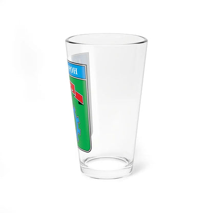Coat of Arms of Grayvoron soviet color (Russia) (Coat of Arms) Pint Glass 16oz - Go Mug Yourself